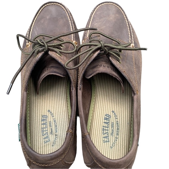 Eastland Falmouth Men's Boat Shoe 14D Lace Up Slip On Preppy Coastal - Picture 7 of 9